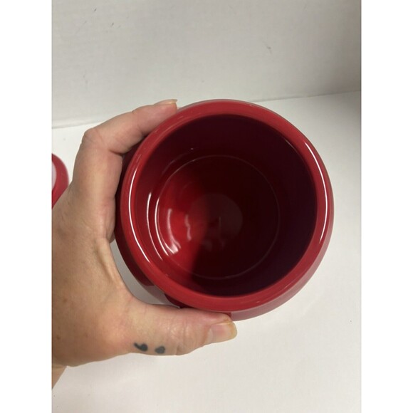 Baby Canister Red Twist sealed top Truck ”Christmas Tree Cut You Own” - Picture 6 of 7